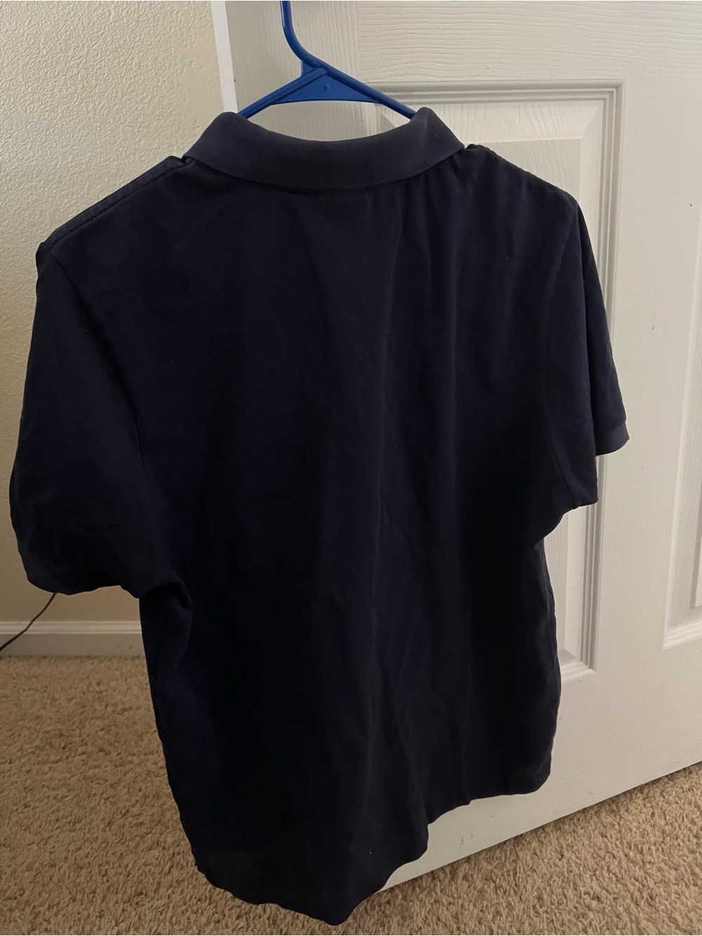 Lacoste Navy Blue Short Sleeve Polo with Crocodile Emblem
Gold collection - Picture 5 of 5
